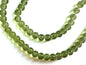 Crackle Glass Beads 6 MM Round Hole Size:1.3 MM Light Green (1 String, 125 Beads/String) [ac-bds-00033-m6]