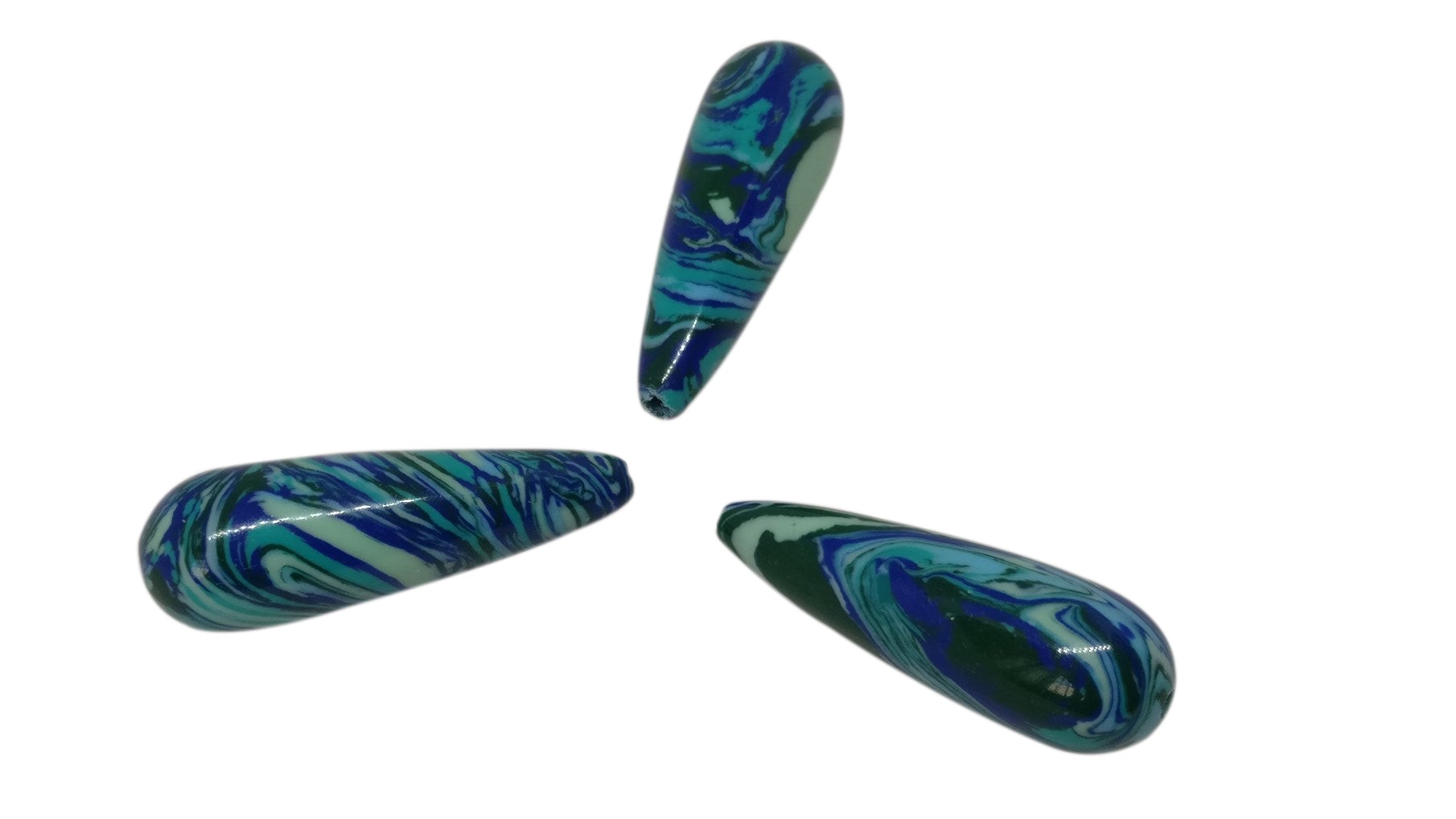 Synthetic Dyed Stone Beads 30x10 MM For Jewellery Making [ac-bds-00036]