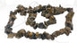 Synthetic Tiger Eye Beads Multi-Size (Range 8-17mm) 34inch long Chips Brown (Sold as 1 string, 160 beads/string) [ac-bds-00039-m3]