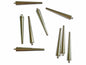 Metal Alloy Spike Pendants Beads Charms 35x5mm Spike Silver Color (Pack of 10 Pieces) [ac-bds-00063-m2]
