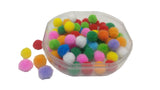 Synthetic Pom Pom Balls Beads For Arts Crafts Sewing Dolls [ac-bds-00075]