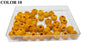 Cotton Thread Beads Balls 13x10 MM For Jewellery Making