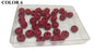Cotton Thread Beads Balls 13x10 MM For Jewellery Making