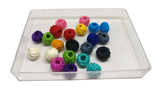 Cotton Thread Beads Balls 13x10 MM For Jewellery Making [ac-bds-00076]