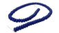 Synthetic Stone Beads 8x5 MM (1 String, 75 Beads) Rondelle Hole 1 MM Dark Blue 15 Inch For Jewellery Making [ac-bds-00090-m4]
