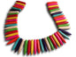 Synthetic Stone Beads 25 MM (20 Pieces) Spike Hole 1 MM Mixed Colors For Jewellery Making [ac-bds-00096-m1]