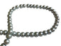 Plastic Imitation Glass Pearl Beads 6 MM (1 String, 130 Beads) Round Hole 0.8 MM Silver Color 31 Inch For Jewellery Making [ac-bds-00105-m3]