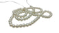 Plastic Imitation Glass Pearl Beads 8 MM (1 String, 100 Beads) Round Hole 1 MM Pearl White 31 Inch For Jewellery Making [ac-bds-00106-m14]