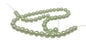Plastic Imitation Glass Pearl Beads 8 MM (1 String, 100 Beads) Round Hole 1 MM Mild Green 31 Inch For Jewellery Making [ac-bds-00106-m5]