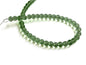 Glass Beads 4 MM (2 Strings, 80-85 Beads/String) Round Hole 0.5 MM Light Green 13 Inch For Jewellery Making [ac-bds-00113-m2]