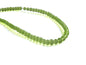 Glass Beads 3 MM (2 Strings, 100-110 Beads/String) Round Hole 1 MM Light Green 13 Inch For Jewellery Making [ac-bds-00114-m3]