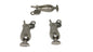 Jewelry Mini Pendant Alloy Charms 27x11x5xmm Drinking Cup Antique Silver Color (Pack of 4 pieces) [ac-charm-00001-m32]