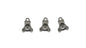 Jewelry Mini Pendant Alloy Craft Charms 16x10x5xmm Bear Antique Silver Color (Pack of 10 pieces) [ac-charm-00001-m50]