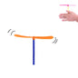 Plastic Hand Flying Fun Toys (Random Color, 5 Pieces) 7 Inch For Kids [ac-gmetoy-00006-m1]