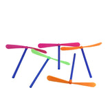 Plastic Hand Flying Fun Toys (Random Color, 5 Pieces) 7 Inch For Kids [ac-gmetoy-00006-m1]