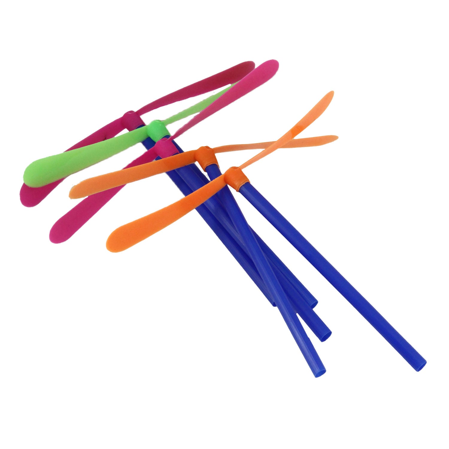 Plastic Hand Flying Fun Toys (Random Color, 5 Pieces) 10 Inch For Kids [ac-gmetoy-00006-m2]