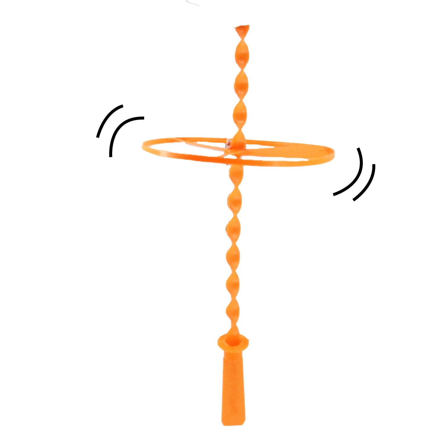 Plastic Hand Flying Fun Toys (Random Color, 5 Pieces) 10 Inch For Kids [ac-gmetoy-00006-m2]
