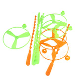 Plastic Hand Flying Fun Toys (Random Color, 5 Pieces) 10 Inch For Kids [ac-gmetoy-00006-m2]