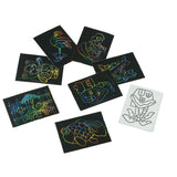 Scratch Cards (10 Pieces, Random Model) For Kids 3 Inch Painting Drawing Kit Activity Toys [ac-gmetoy-00007-m1]