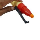 Plastic Rangoli Powder Sand Sprinkler Pen (1 Piece, 5 Holes) Container Box Liner Bottle 8x2 Inch Assorted Color [ac-homektchn-00004-m2]