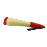 Plastic Rangoli Powder Sand Sprinkler Pen (1 Piece, 5 Holes) Container Box Liner Bottle 8x2 Inch Assorted Color [ac-homektchn-00004-m2]
