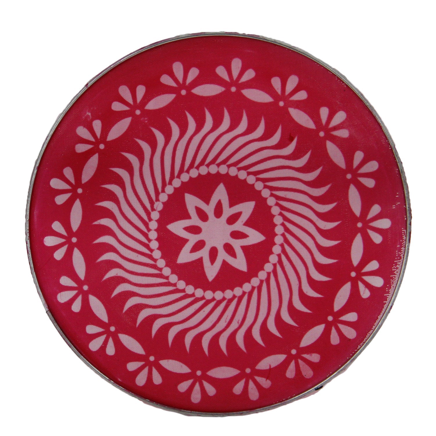 Rangoli Stencils (8 Inch, Pack of 4 Pieces) Random Assorted Designs For Sand Powder Indian Art Kolam Festival Decoration [ac-homektchn-00006-m2]