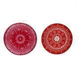 Large Rangoli Stencils (18 Inch, Pack of 2 Pieces) Random Assorted Designs For Sand Powder Indian Art Kolam Festival Decoration [ac-homektchn-00006-m4]