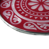 Rangoli Stencils (8 Inch, Pack of 4 Pieces) Random Assorted Designs For Sand Powder Indian Art Kolam Festival Decoration [ac-homektchn-00006-m2]