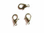 Metal Alloy Lobster Claw Clasps (Pack of 10 pieces) 12x6mm Silver Color For Jewellery Making [ac-jwlsupp-00003-m1]
