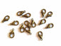 Metal Alloy Lobster Claw Clasps (Pack of 10 pieces) 12x6mm Antique Bronze Color For Jewellery Making [ac-jwlsupp-00003-m3]