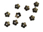 Metal Alloy Bead Caps 6.5x2mm (5 Grams, 45 Pieces) Flower Antique Bronze Color For Jewellery Making [ac-jwlsupp-00028-m7]
