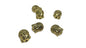 Metal Alloy Bead Spacers 11x9x8xmm Buddha Antique Gold Color (10 Pieces) For Jewellery Making [ac-jwlsupp-00031-m14]