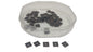 Metal Alloy Bead Spacers 7x2mm Square Antique Copper Color (10 Grams, 34 Pieces) For Jewellery Making [ac-jwlsupp-00031-m16]