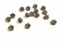 Metal Alloy Bead Spacers 7x4mm Flower Antique Silver Color (10 Grams, 15 Pieces) For Jewellery Making [ac-jwlsupp-00031-m4]