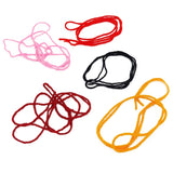 DIY Rakhi Making Kit Supplies Materials For 2 Rakhis (2 Kundan Beads, 2 Color Threads, Beads 3 Color x 10 Pcs Each) - 1 Set [ac-jwlsupp-00040-m1]