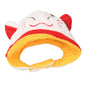 Fancy Cloth Dress Costumes For Pets Dogs Cats Party Props 5.5x3.5 Inch [Inner Dia 3.75 to 4.5 Inch] Multicolor Cat Head (Pack of 1) [ac-lfstylnaccs-00013-m1]