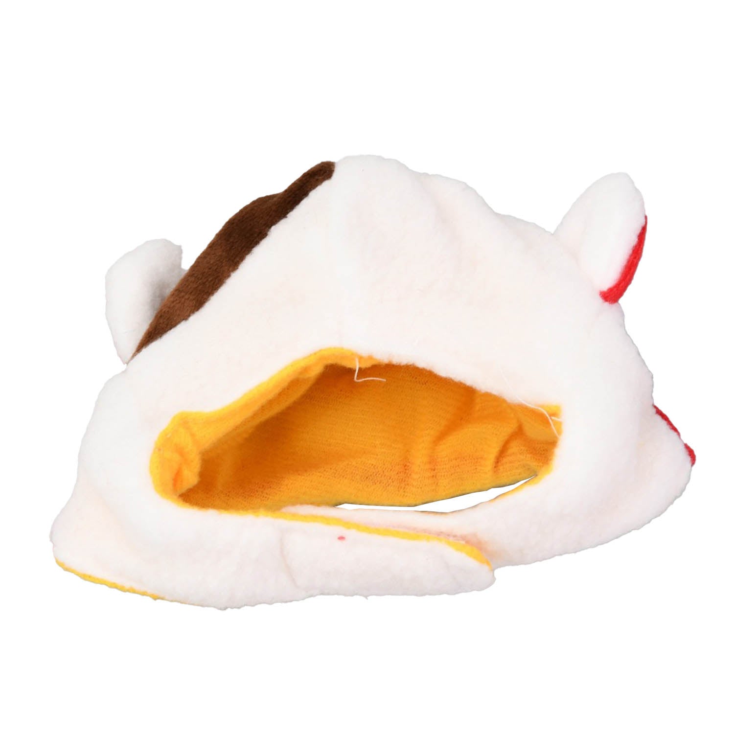 Fancy Cloth Dress Costumes For Pets Dogs Cats Party Props 5.5x3.5 Inch [Inner Dia 3.75 to 4.5 Inch] Multicolor Cat Head (Pack of 1) [ac-lfstylnaccs-00013-m1]
