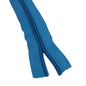 Size 5 Nylon Sewing Zippers 1.38 Inch (2 Meters) Blue Fasteners For Making Bags And Zip Accessories Utilities [ac-sewsupp-00002-m10]