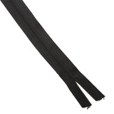 Size 5 Nylon Sewing Zippers 1.38 Inch (2 Meters) With Steel Runners (10 Pieces) Black For Making Bags And Zip Accessories Utilities [ac-sewsupp-00002-combo8]