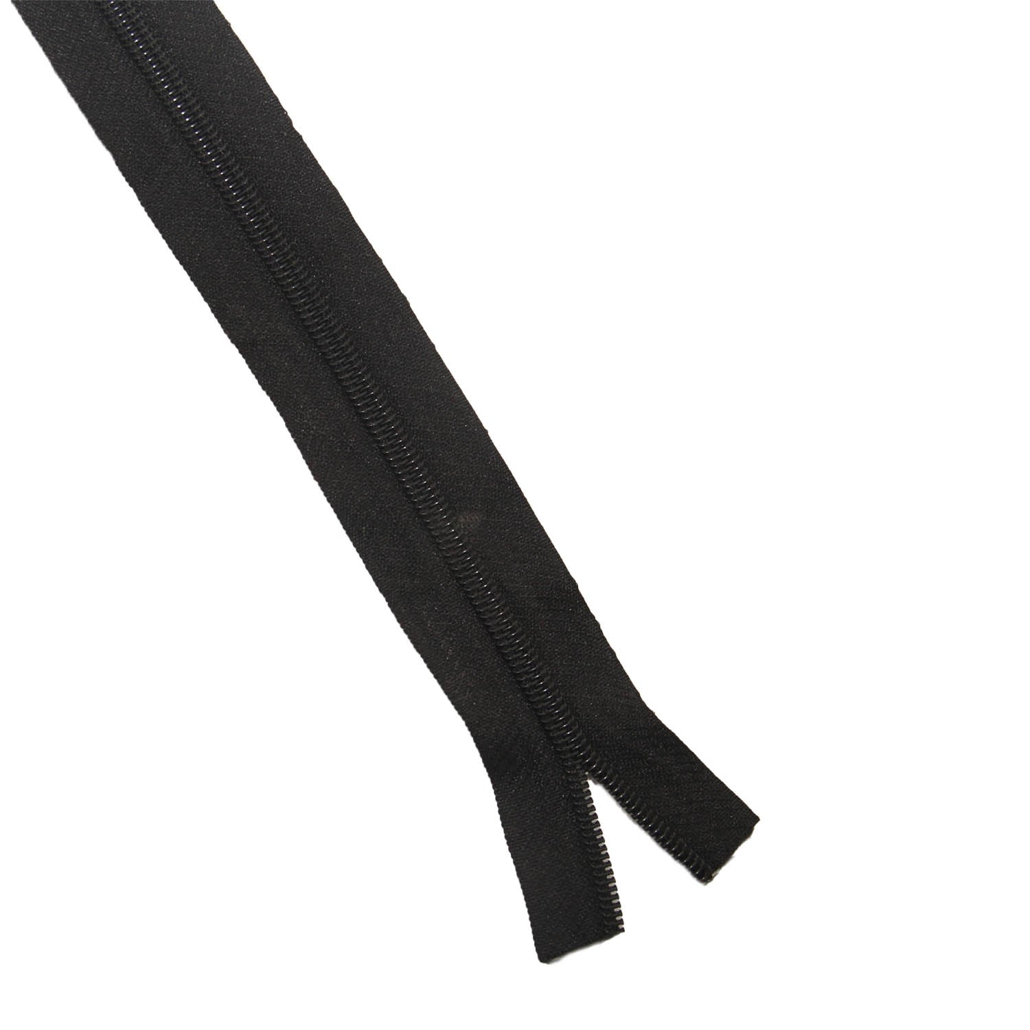 Size 5 Nylon Sewing Zippers 1.38 Inch (2 Meters) Black Fasteners For Making Bags And Zip Accessories Utilities [ac-sewsupp-00002-m1]