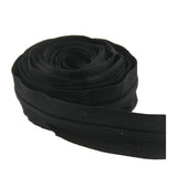 Size 5 Nylon Sewing Zippers 1.38 Inch (2 Meters) Black Fasteners For Making Bags And Zip Accessories Utilities [ac-sewsupp-00002-m1]