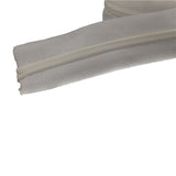 Size 5 Nylon Sewing Zippers 1.38 Inch (2 Meters) White Fasteners For Making Bags And Zip Accessories Utilities [ac-sewsupp-00002-m2]