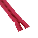Size 5 Nylon Sewing Zippers 1.38 Inch (2 Meters) And Plastic Runners (10 Pieces) Dark Pink For Making Bags And Zip Accessories Utilities [ac-sewsupp-00002-combo3]