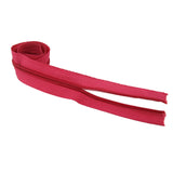 Size 5 Nylon Sewing Zippers 1.38 Inch (2 Meters) And Plastic Runners (10 Pieces) Dark Pink For Making Bags And Zip Accessories Utilities [ac-sewsupp-00002-combo3]
