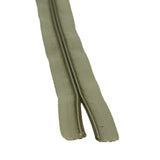 Size 5 Nylon Sewing Zippers 1.38 Inch (2 Meters) And Plastic Runners (10 Pieces) Grey For Making Bags And Zip Accessories Utilities [ac-sewsupp-00002-combo4]