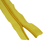 Size 5 Nylon Sewing Zippers 1.38 Inch (2 Meters) Yellow Fasteners For Making Bags And Zip Accessories Utilities [ac-sewsupp-00002-m7]