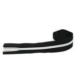 Nylon Sewing Zippers 1.38 Inch No:5 / 35 MM Black With White (Pack of 2 Metres) Fasteners For Making Bags And Zip Accessories Utilities [ac-sewsupp-00003-m1]