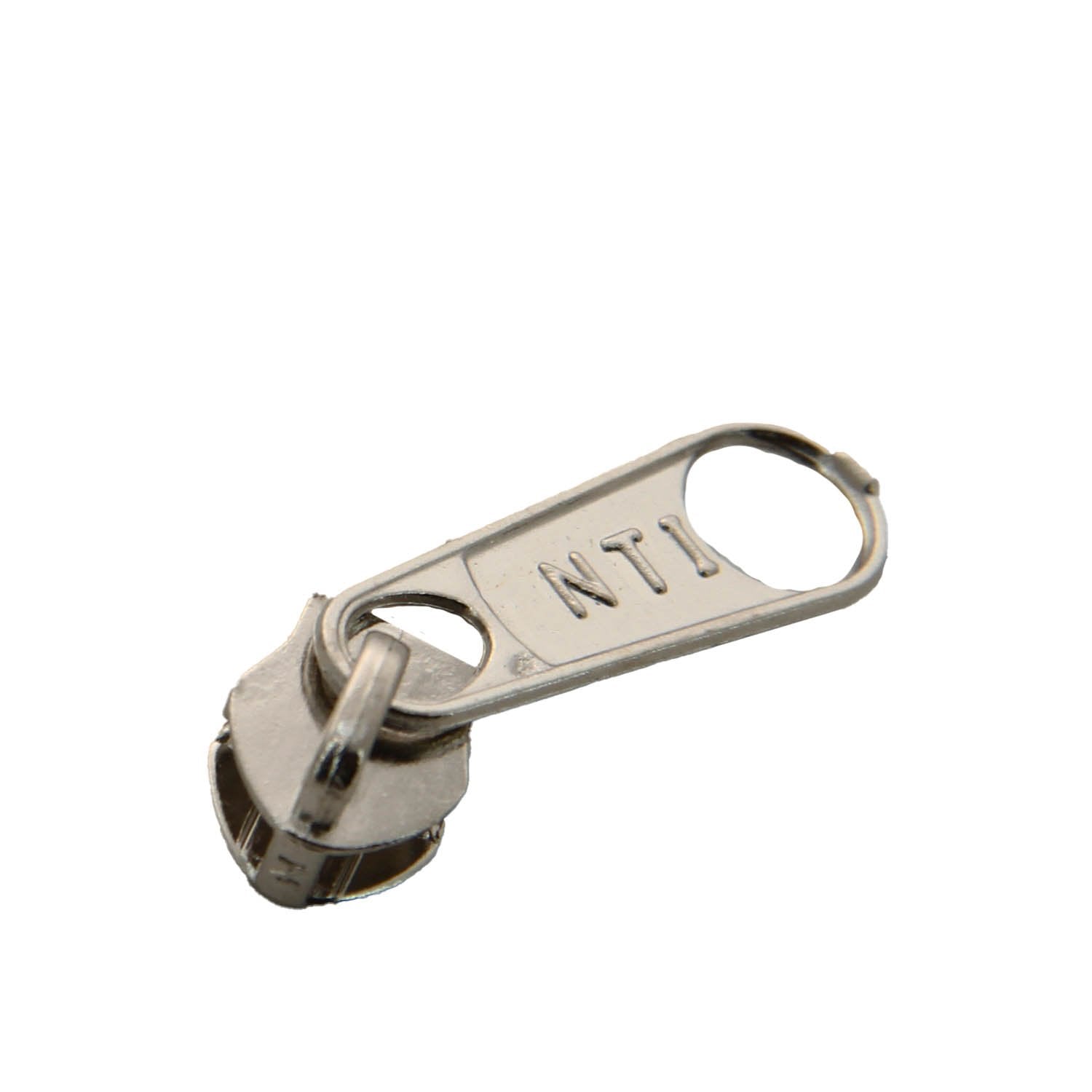 Steel Zip Slide Runners Size 5 (Pack of 10 pieces) Sewing Zipper Fasteners Pullers 26x9x1.2 MM [ac-sewsupp-00004-m4]