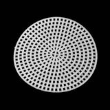 Embroidery Canvas Mesh Plastic Sheets 3 Inch (1 Piece) Round White For Cross Stitching DIY Sewing Knitting Crochet Crafts [ac-sewsupp-00006-m14]