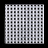 Embroidery Canvas Mesh Plastic Sheets 4.5x4.5 Inch (1 Piece) Square White For Cross Stitching DIY Sewing Knitting Crochet Crafts [ac-sewsupp-00006-m19]